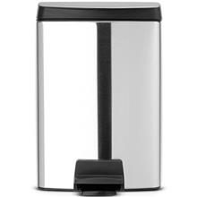 سطل زباله پدالی استیل مات 10 لیتری برابانتیا Brabantia Matt Steel Pedal Waste Bin 10 Litre